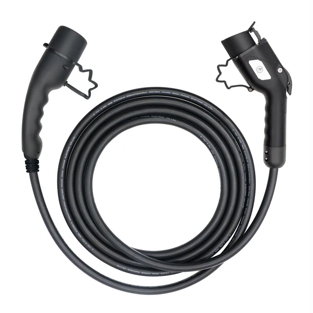 Laddkabel Motorwerk EV Type2–Type1 3,6kW (230V,16A, 3m)