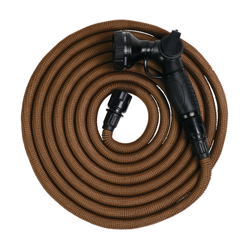 Trädgårdsslang By Benson Deluxe Set Mörk Sand 25 m