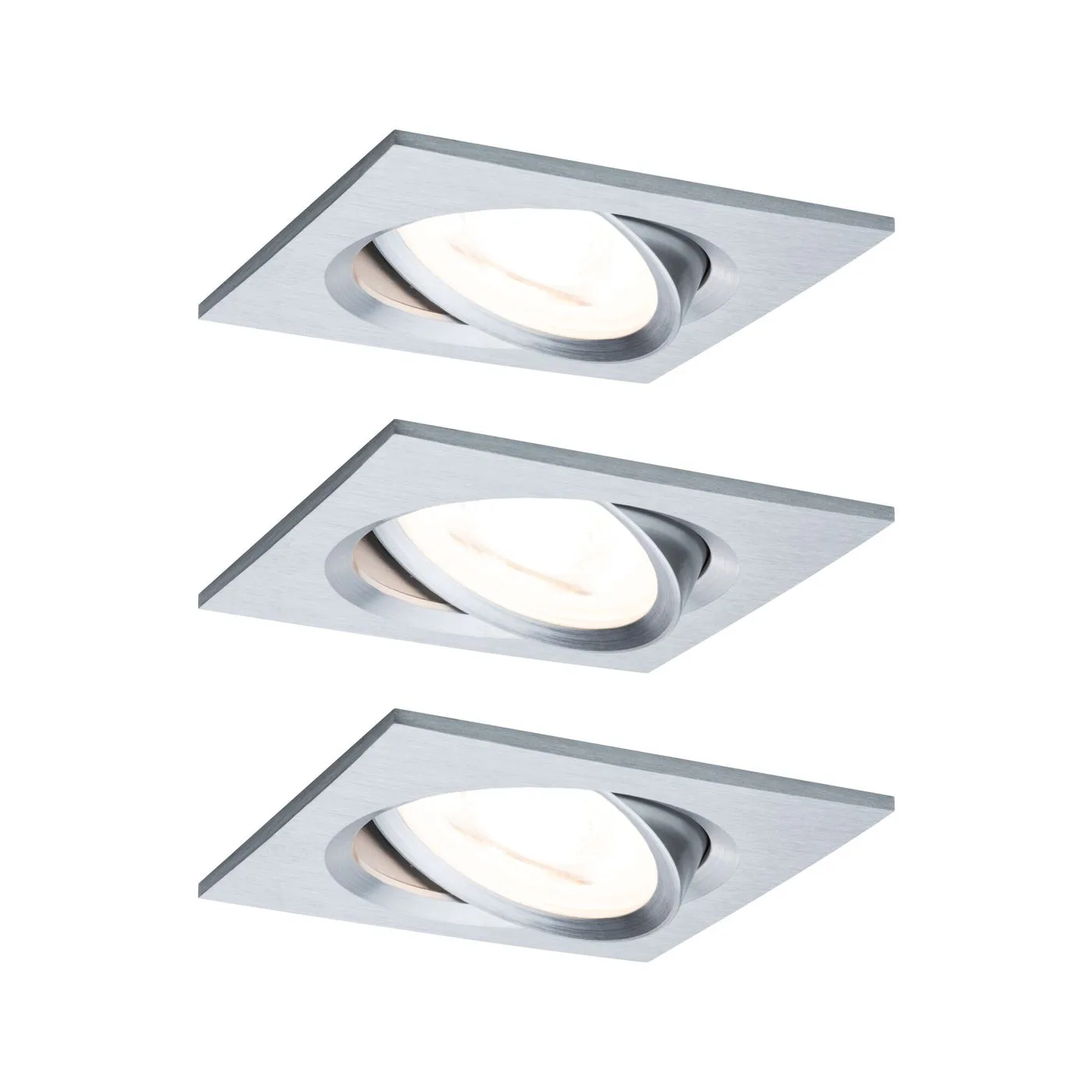 Downlight Paulmann Nova Coin 3-pack Swivelling