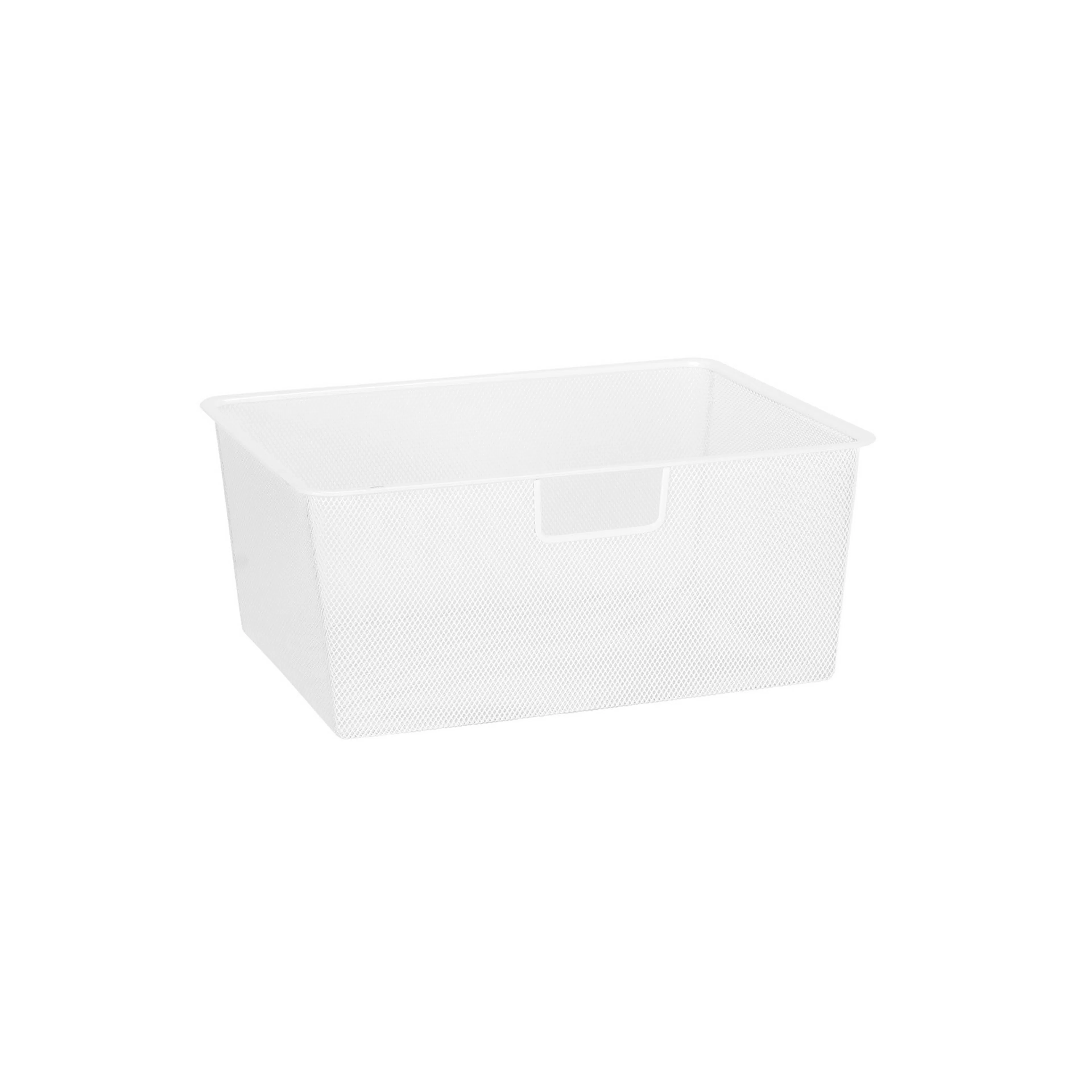 Meshback för Utdragsram B: 45 D: 30 H: 18 vit Vit, HxDxB: 185x327x427 mm