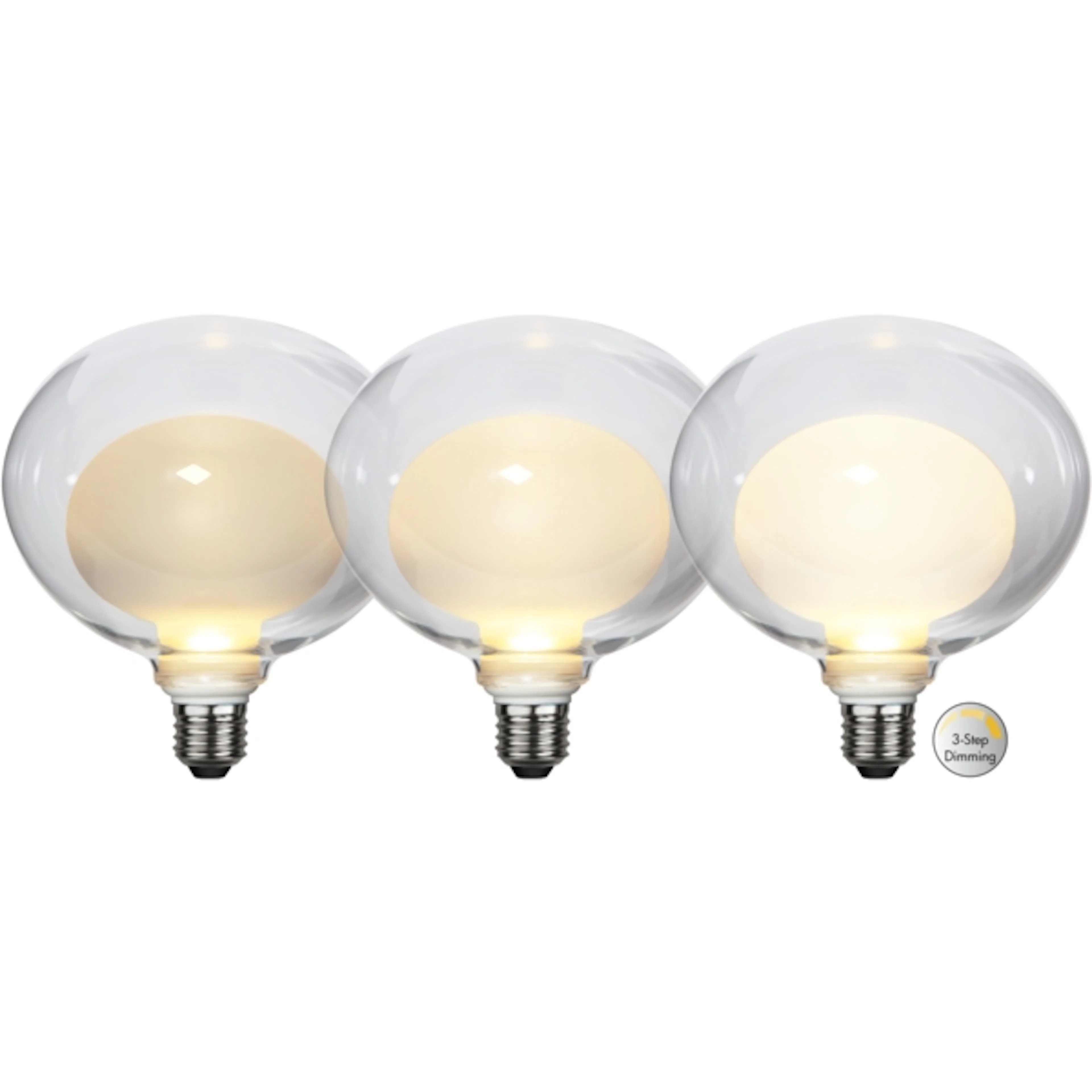 LED-lampa E27 Space BxDxH: 150x150x162 mm