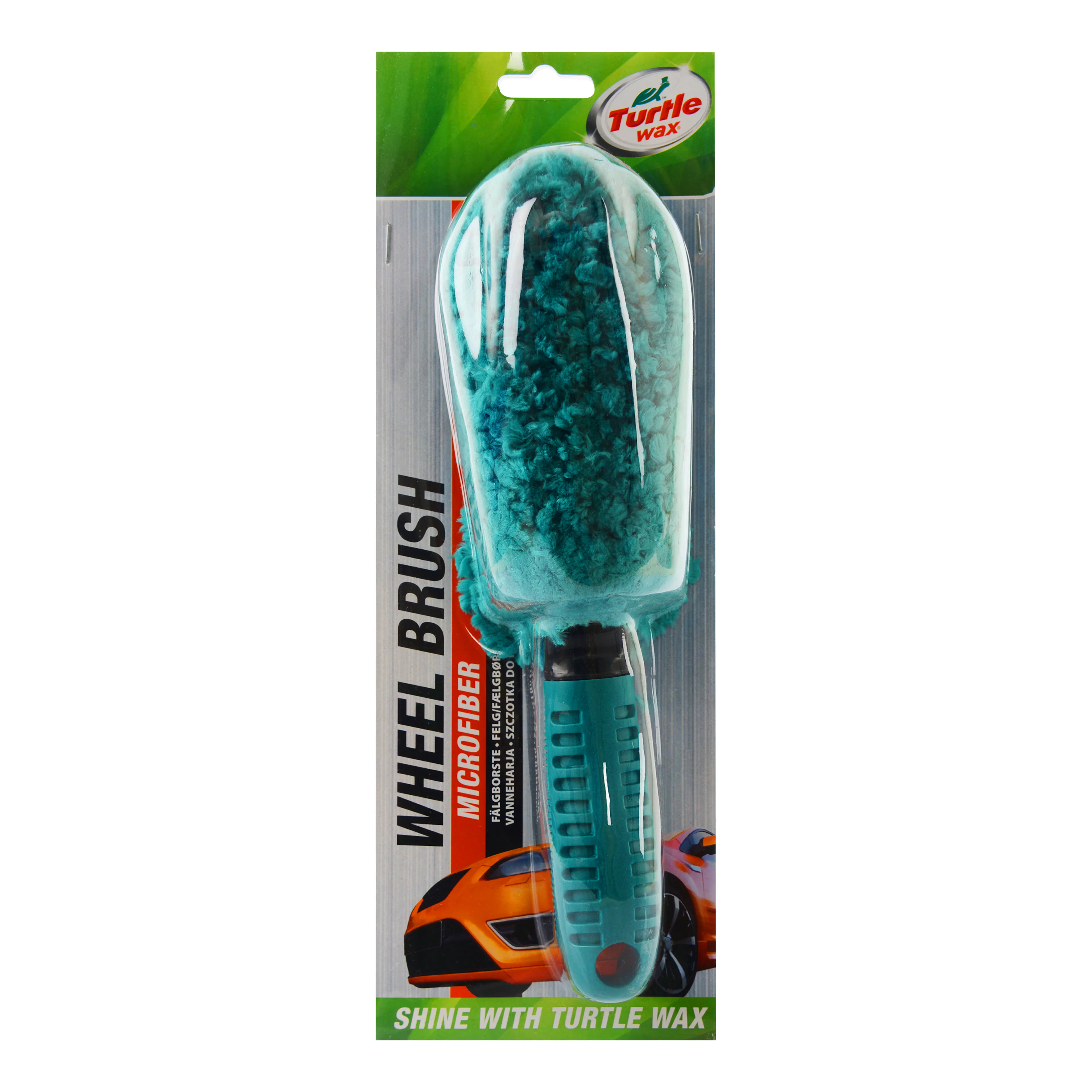 Bilvårdstillbehör Turtle Wax Wheel Brush Microfiber