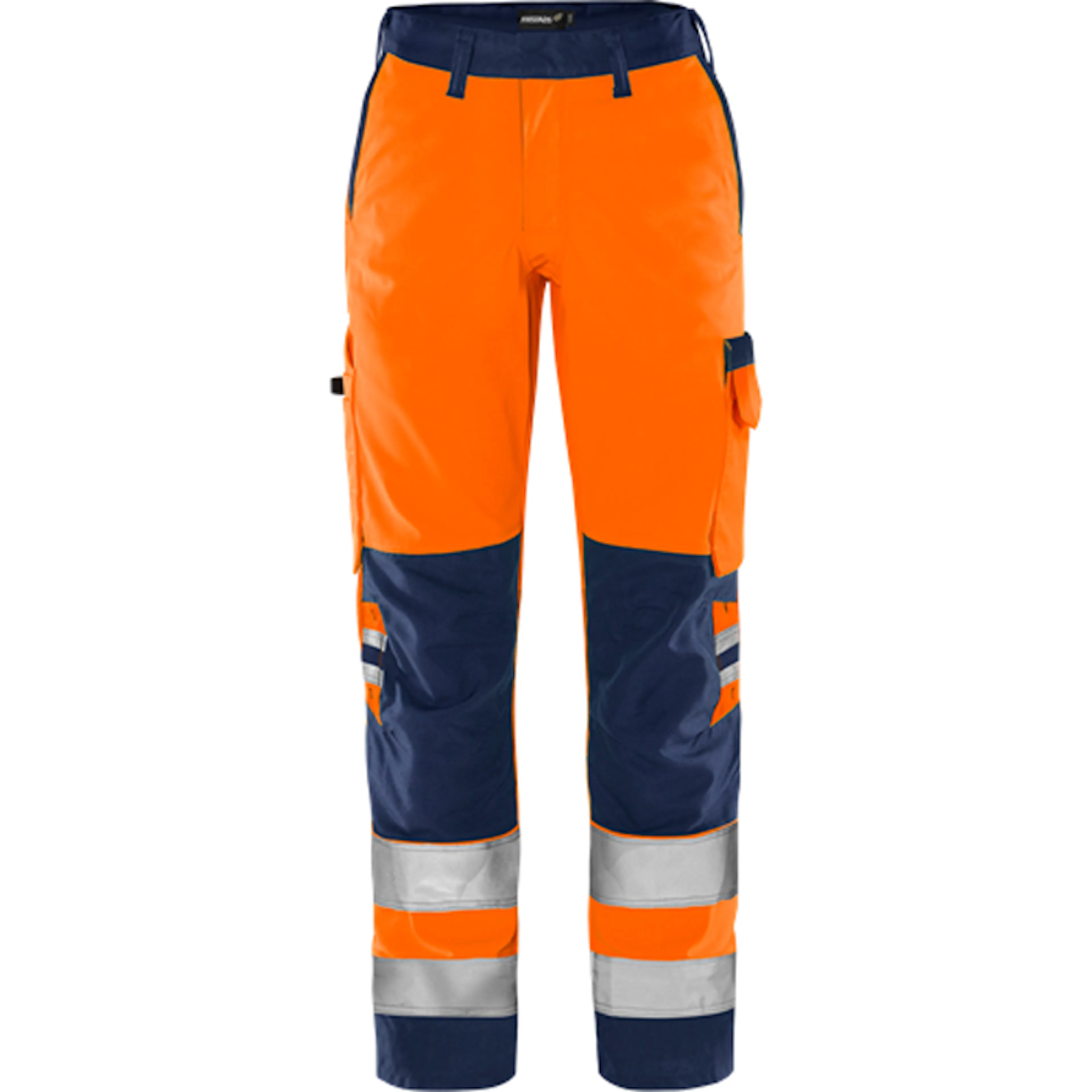 Varselorange/Marinblå