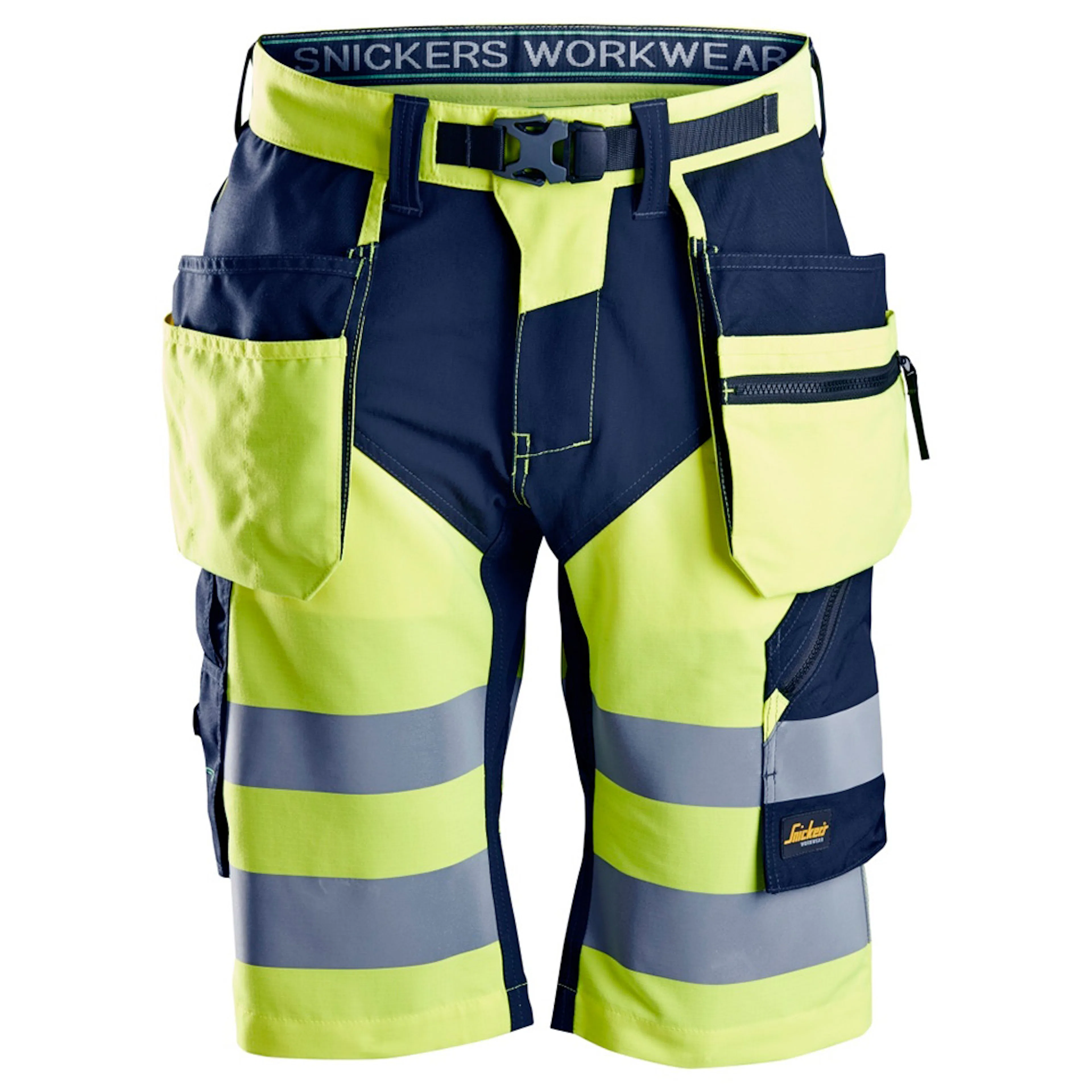 Shorts HV + HF KL1 Storlek: 60 , Färg: High Visibility Yellow - Navy