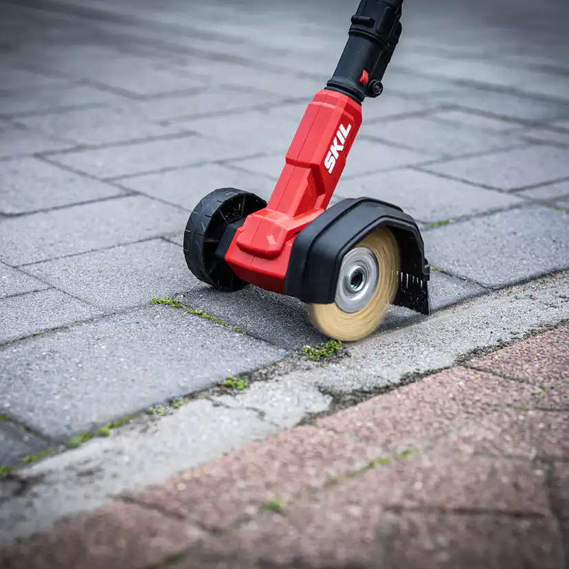 Ogräsborste SKIL 0661 CA Kolborstfri Batteridriven