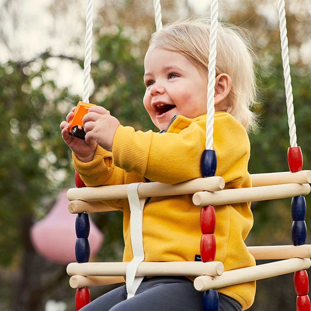Babygunga Jabo Retro Röd/Blå