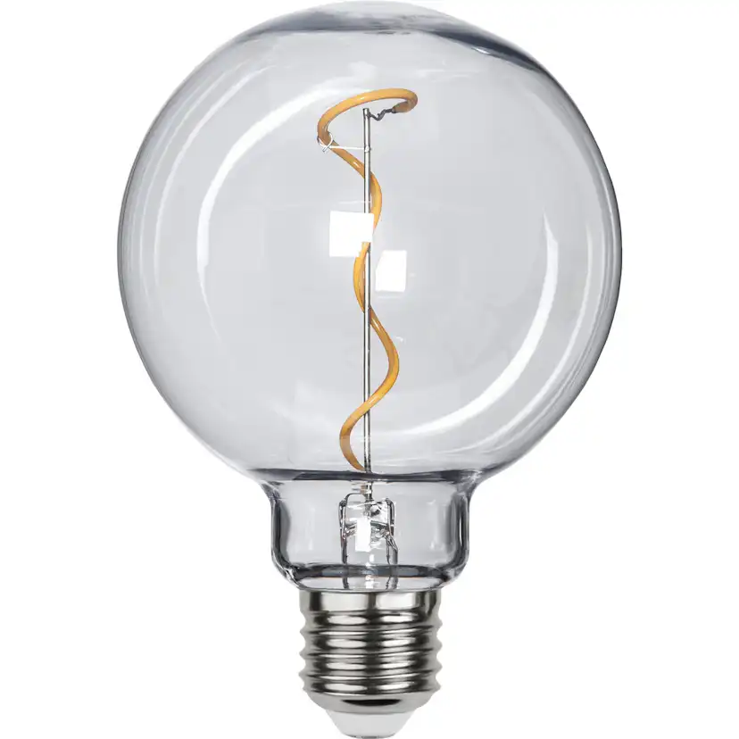 LED-lampa Star Trading E27 G95 Outdoor Lighting PC Cover Filament 2200K