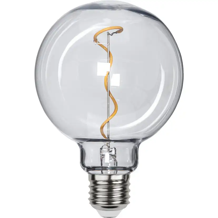 LED-lampa Star Trading E27 G95 Outdoor Lighting PC Cover Filament 2200K