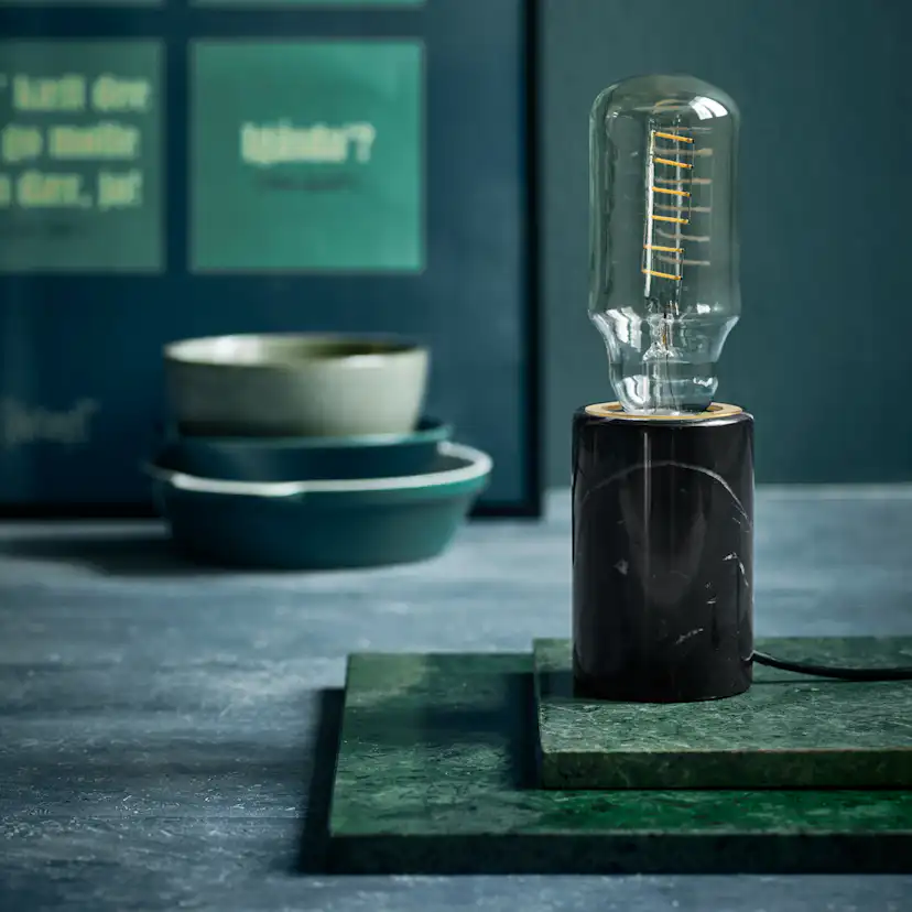 Bordslampa Nordlux Siv Marmor E27