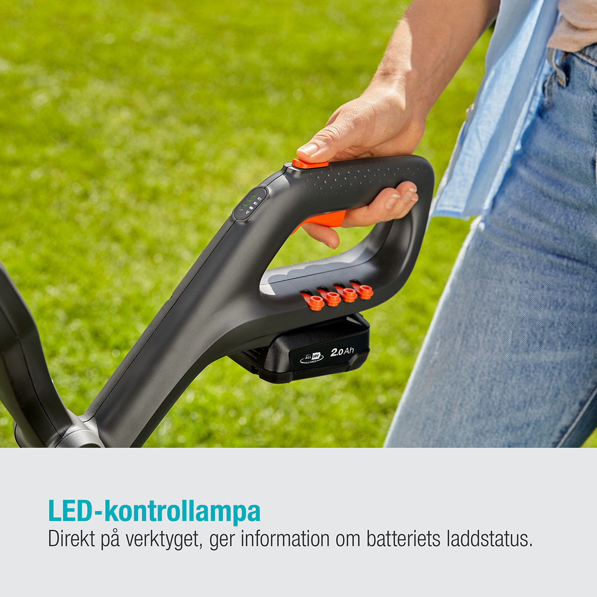Trimmer Gardena EasyCut 23/18V P4A utan Batteri