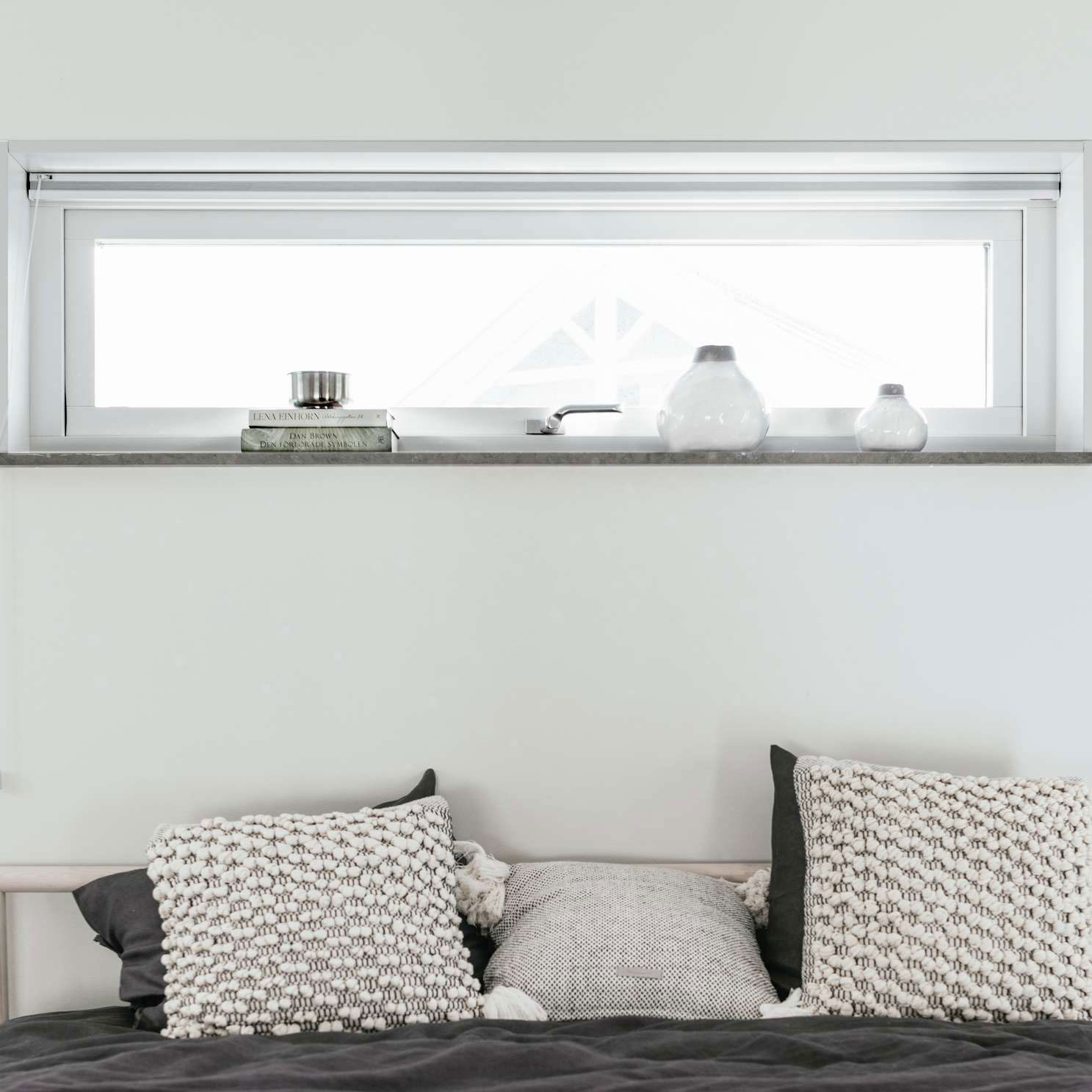 Överkantshängt Fönster Elitfönster 3-Glas Original Aluminium