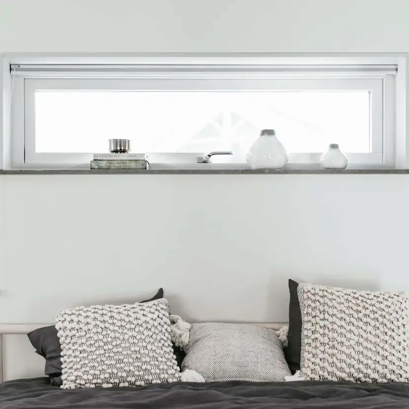 Överkantshängt Fönster Elitfönster 3-Glas Original Aluminium