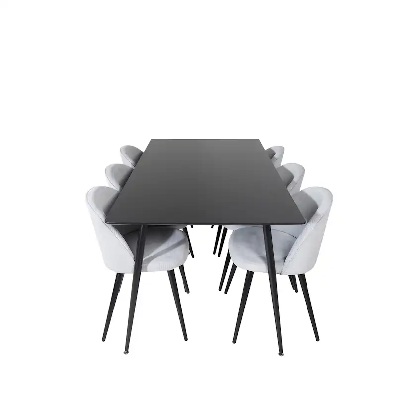 Matgrupp Venture Home Silvia med 6 Valentina Stolar Manchester