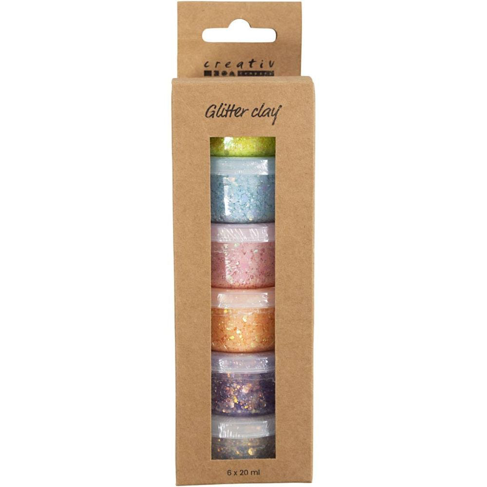 Modellera Creativ Company Glitter 6x20 ml