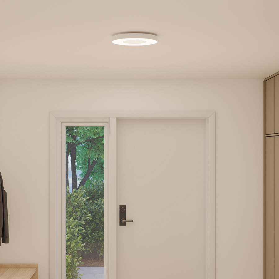 Plafond Plejd CCL-01-S-B Svart LED Takplafond med Dimbar Funktion