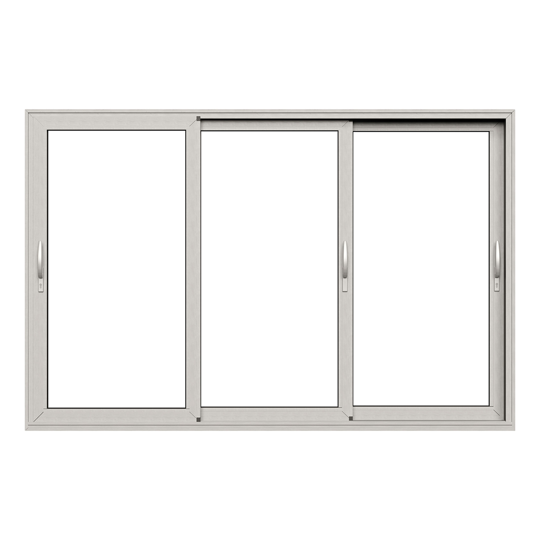 Skjutdörr NorDan HelAlu Aluminium 3-Delad Trippelspår