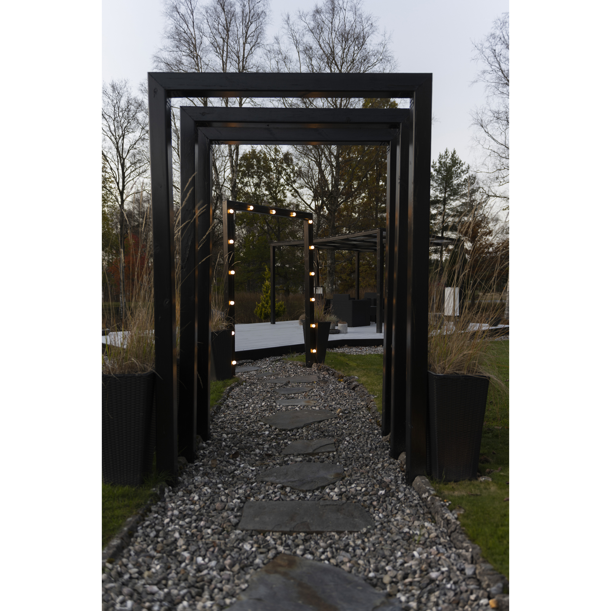 Ljusslinga Gnojsö Konstsmide Startset 20st LED-opallampor Varmvit Utomhus