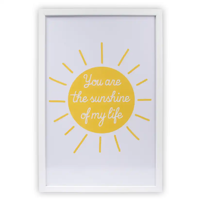 Tavla Art for the Home Sunshine