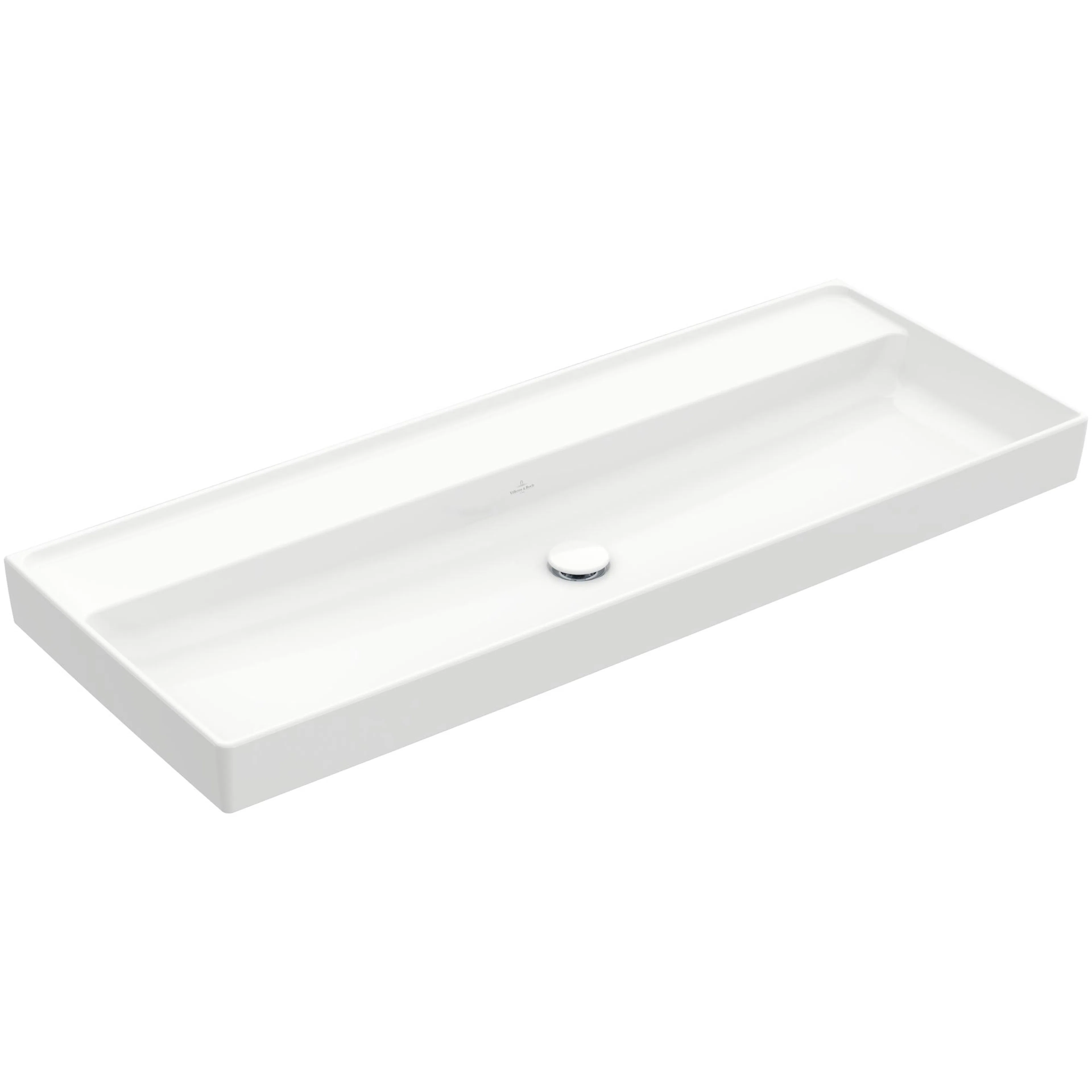Tvättställ villeroy & Boch Collaro 4A33C301 Vit Alpin, Utan Bräddavlopp, 1200 mm, Utan Blandarhål, för Väggmonterad blandare