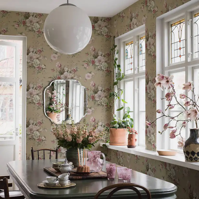 Tapet Boråstapeter Floral Charm 4250