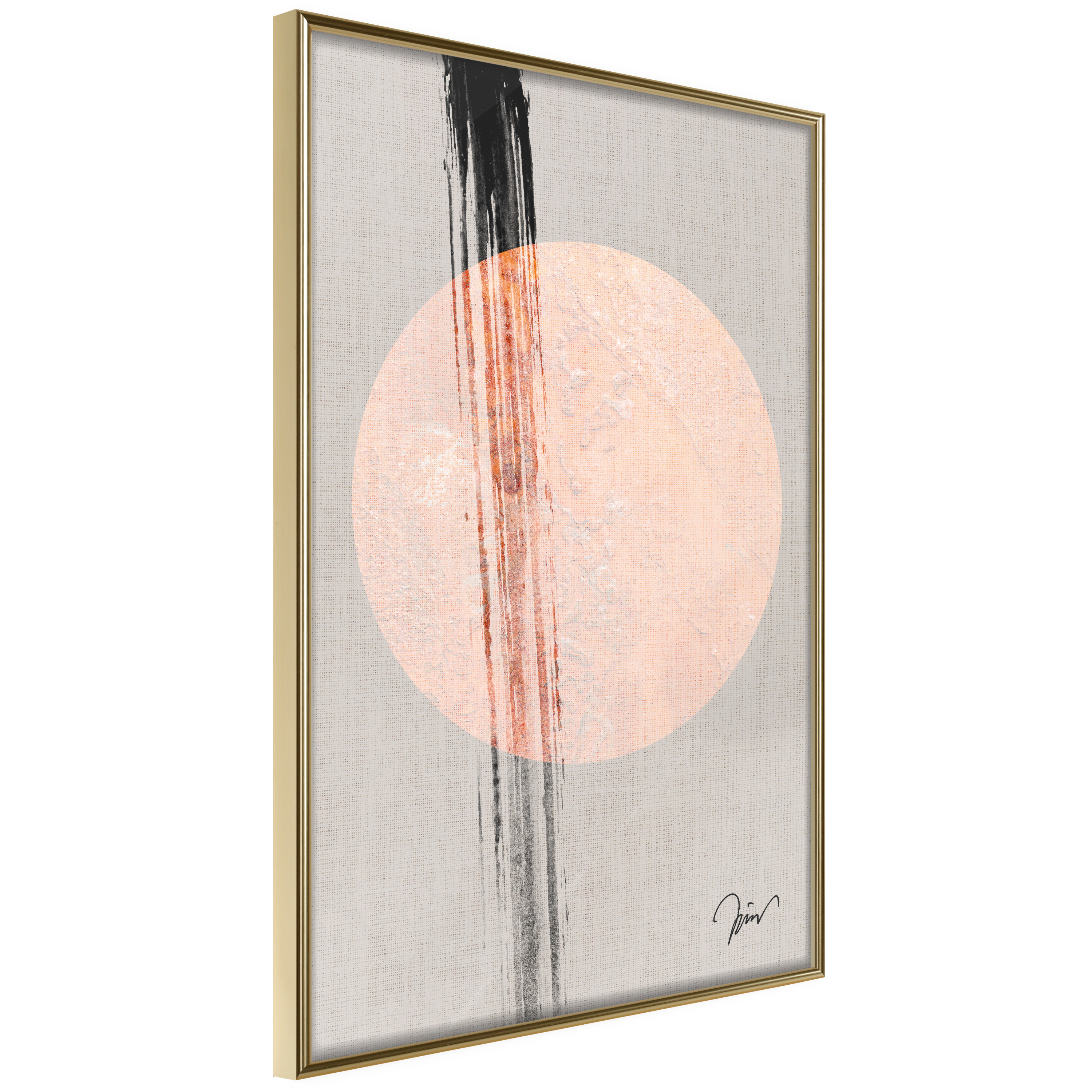 Affisch - Sunny Nature [Poster] 20x30 Guld ram, 20x30 cm
