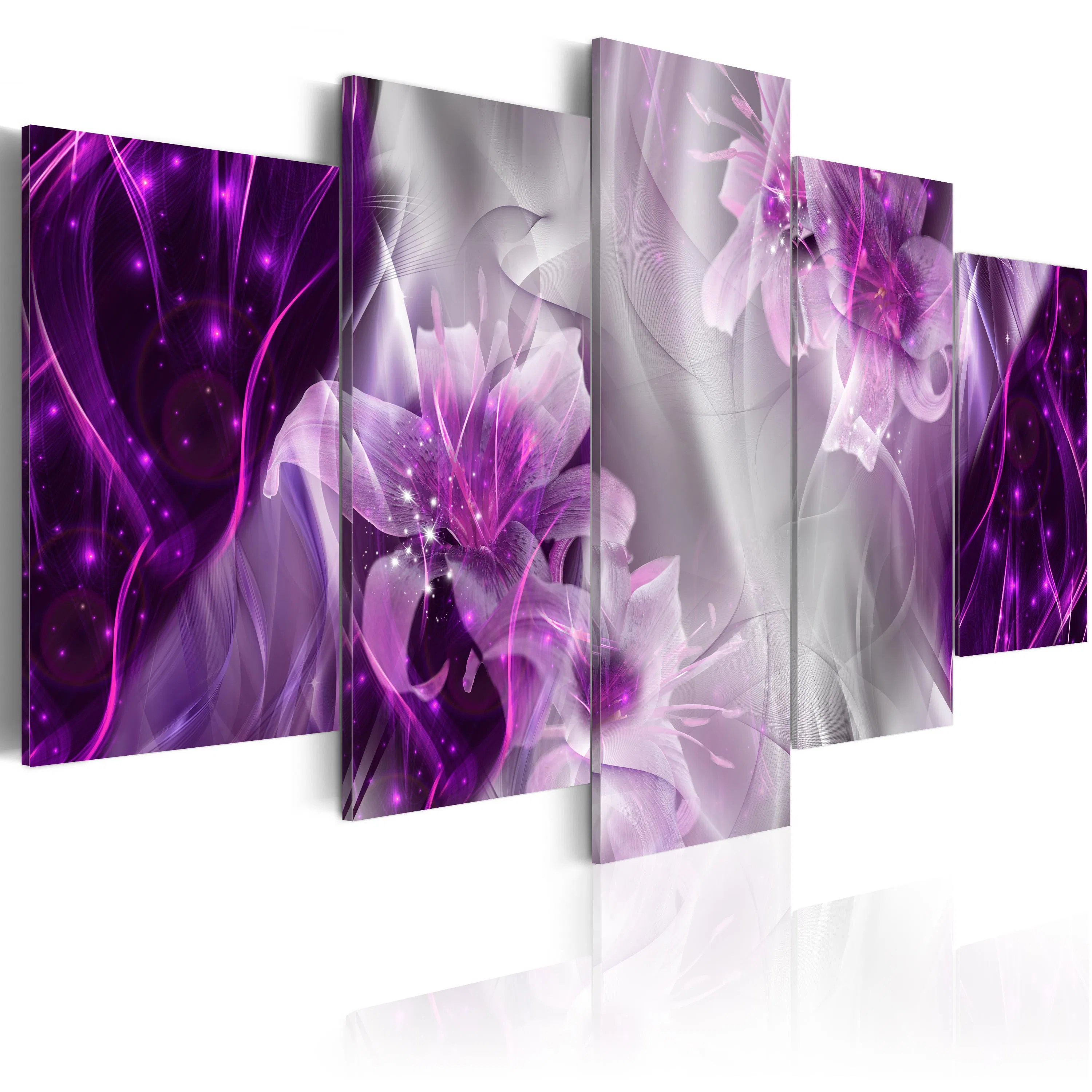 Akrylglastavla Arkiio Purple Utopia