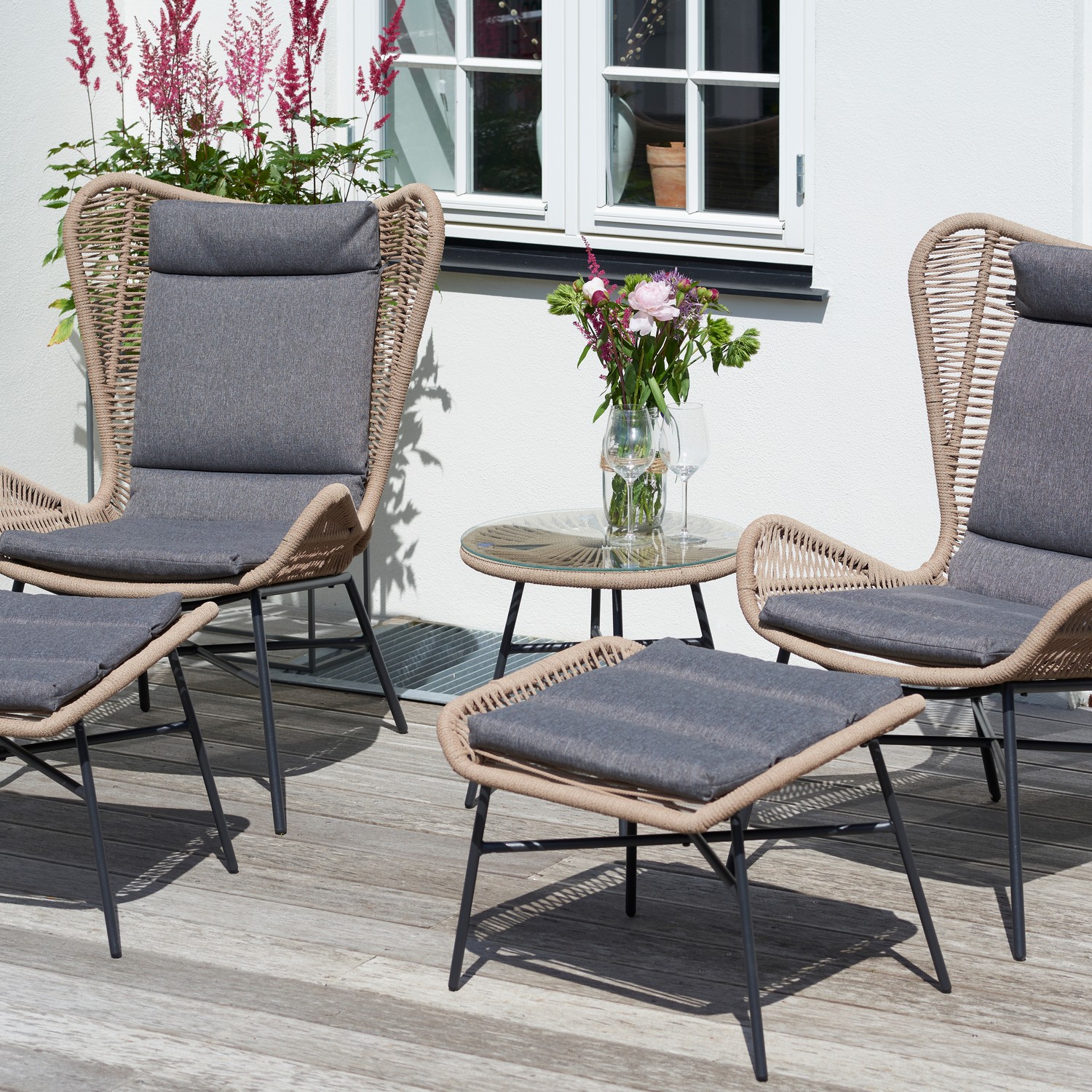 Loungeset Outfit Thorkild Utemöbler Loungegrupp med Dynor