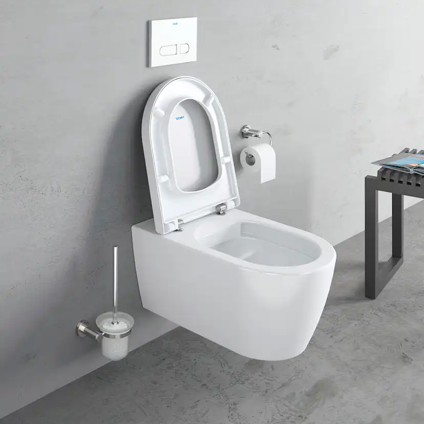 Vägghängd Toalettstol Duravit ME by Starck 252909 utan Toalettsits