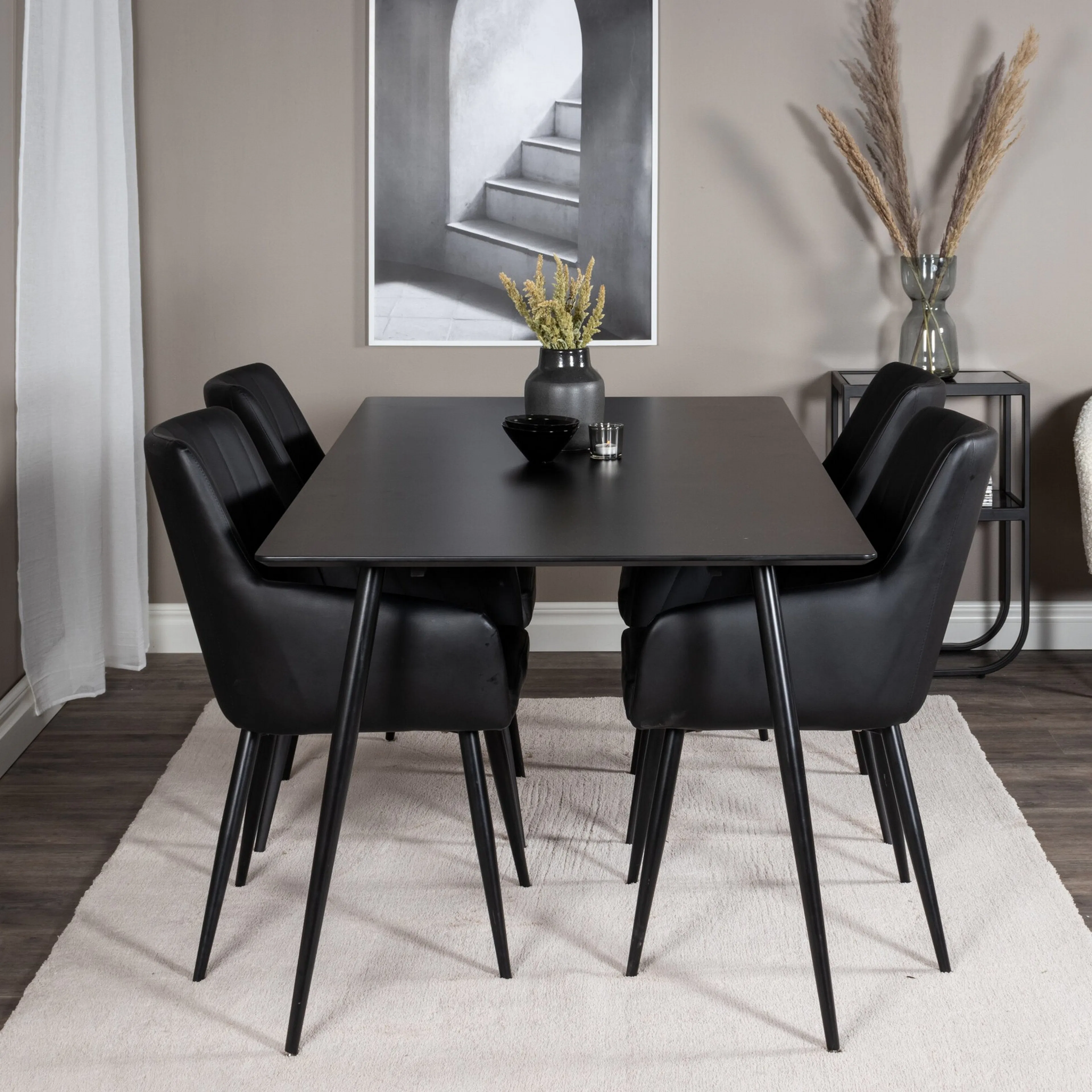 Matgrupp Venture Home Silar med 4st Comfort Stolar