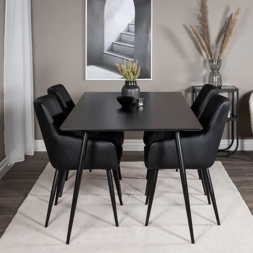 Matgrupp Venture Home Silar med 4st Comfort Stolar