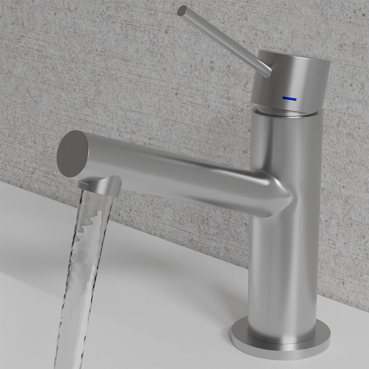 Tvättställsblandare Scandtap Steel Vector
