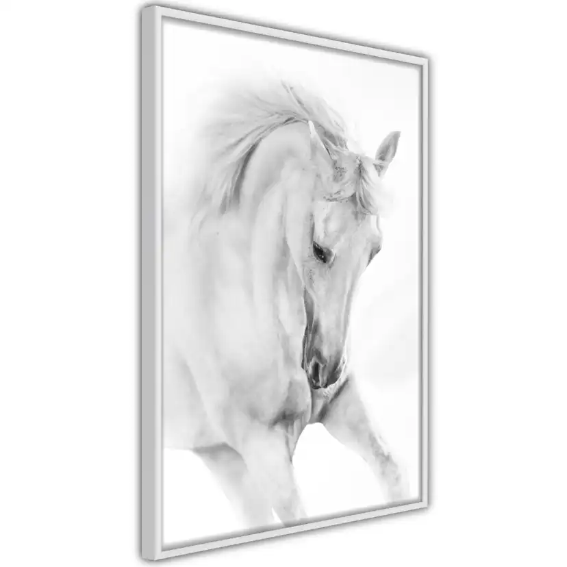 Poster Artgeist Affisch White Horse