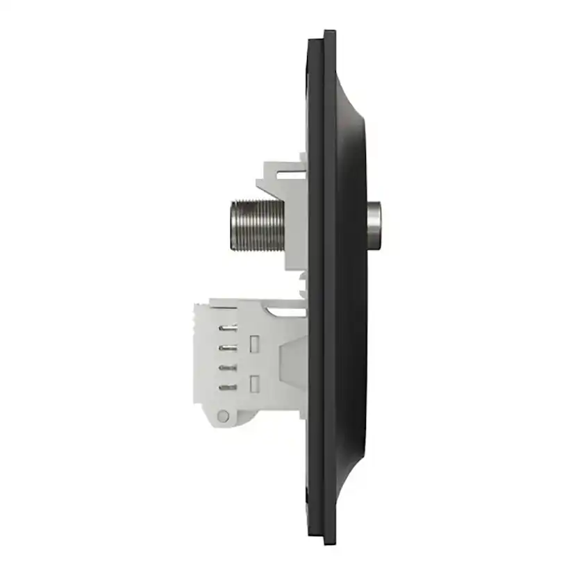 MODUTTAG 2X8 K6 UTP 1XF/IEC SV Svart