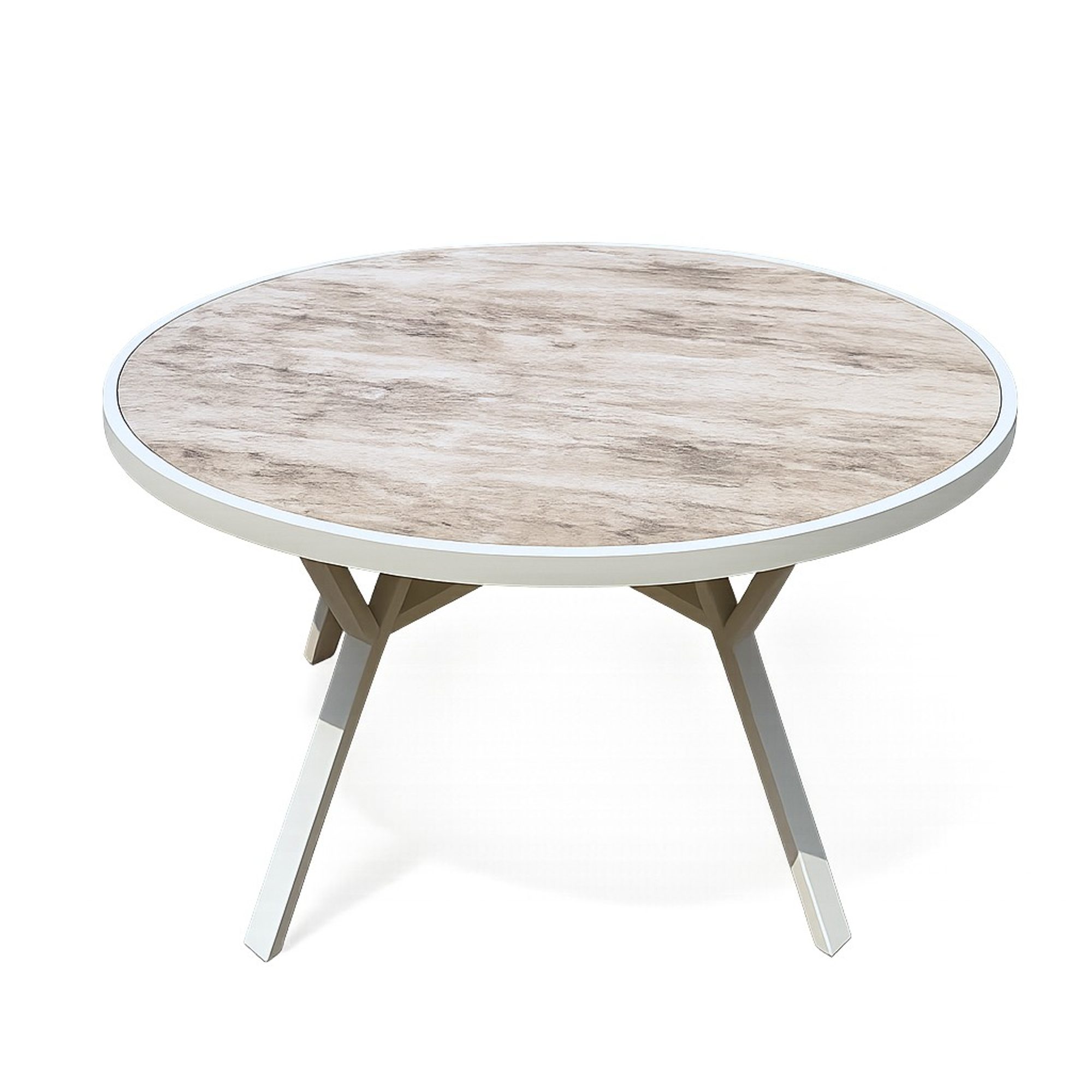 Trädgårdsbord Baltic Garden Palermo rund Ø130 cm