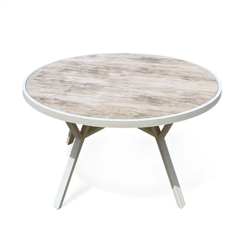 Trädgårdsbord Baltic Garden Palermo rund Ø130 cm