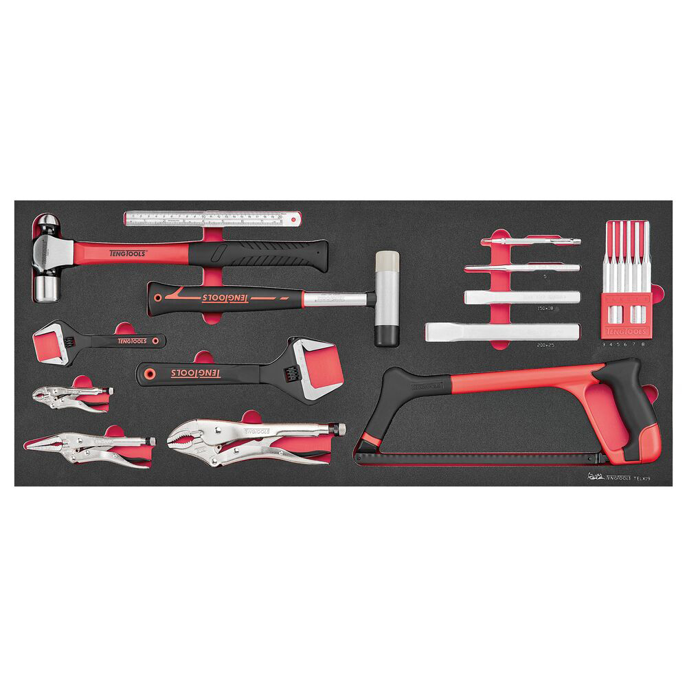 Verktygssats Teng Tools TKW37R525FC