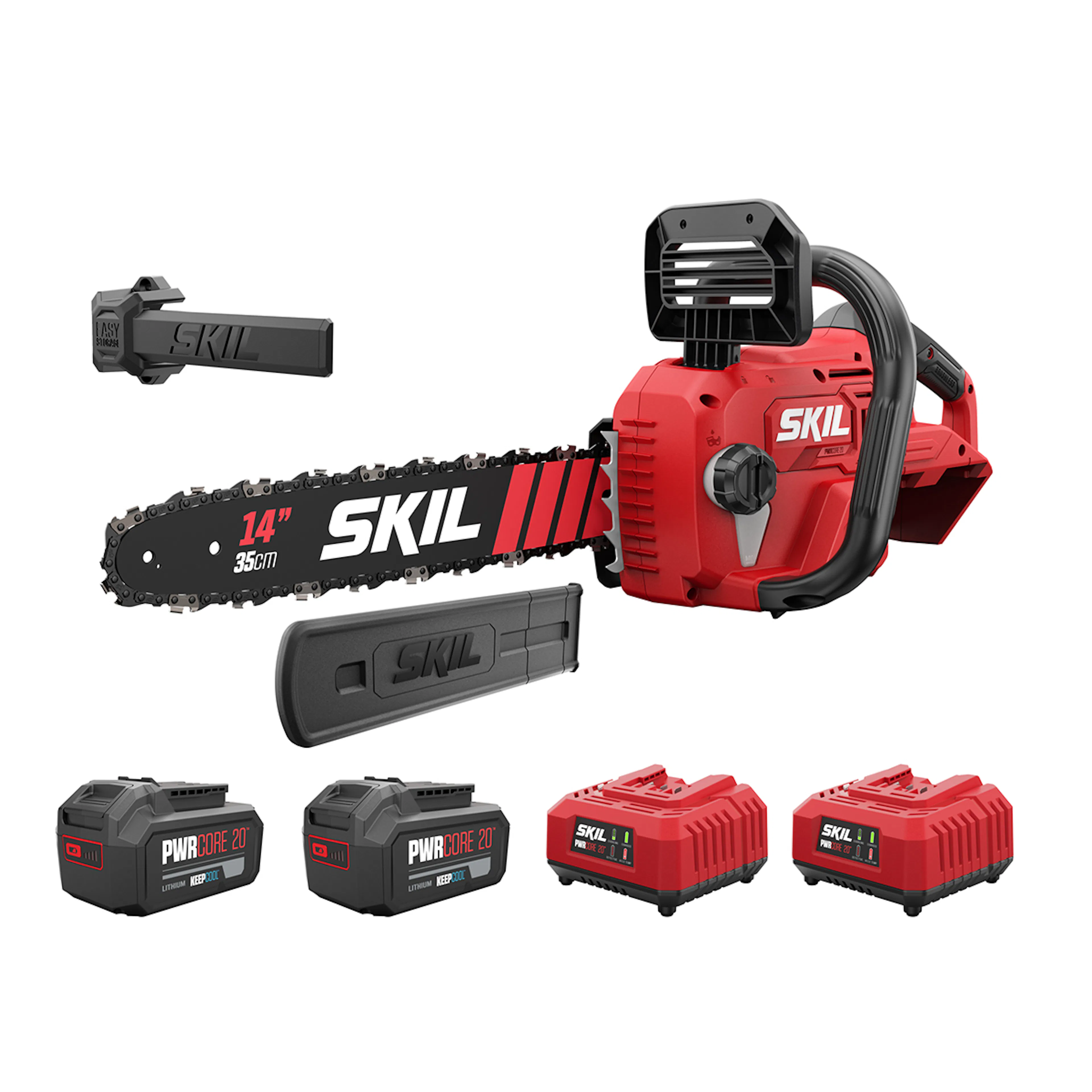 Motorsåg SKIL 0541 BA Kolborstfri Batteridriven