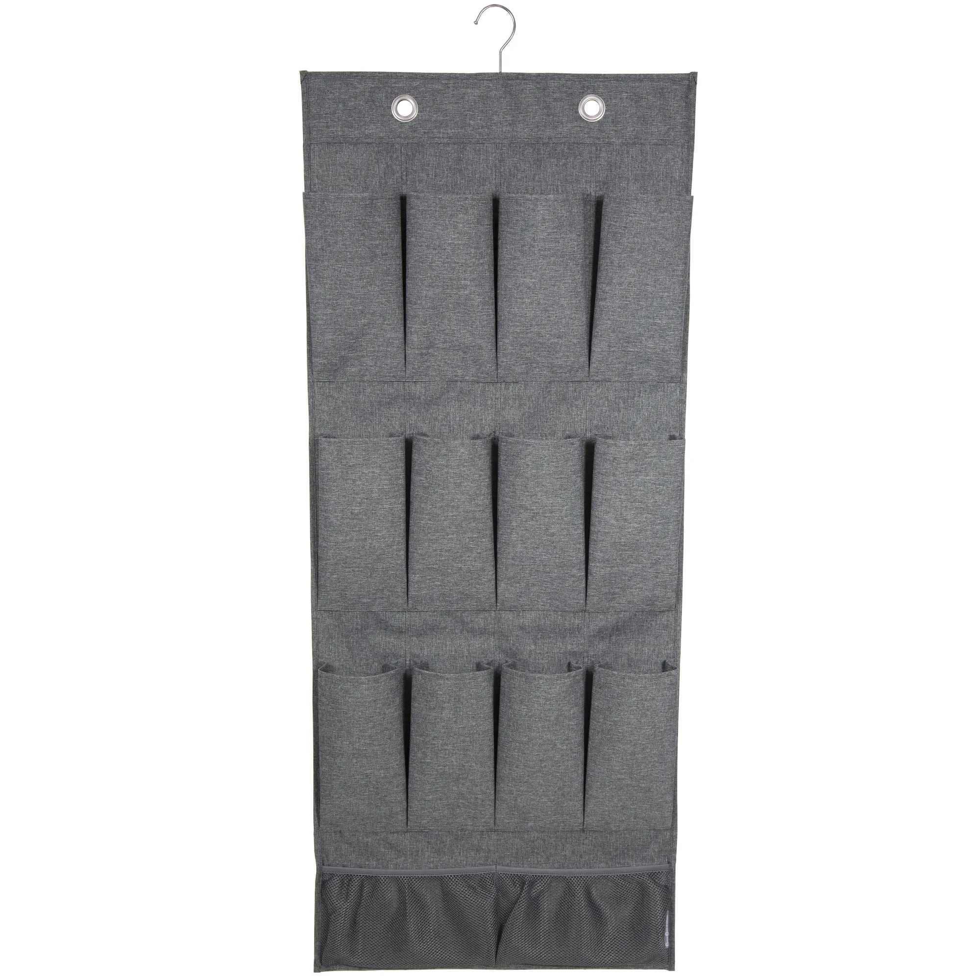 Hanging pocket organizer grey Grå