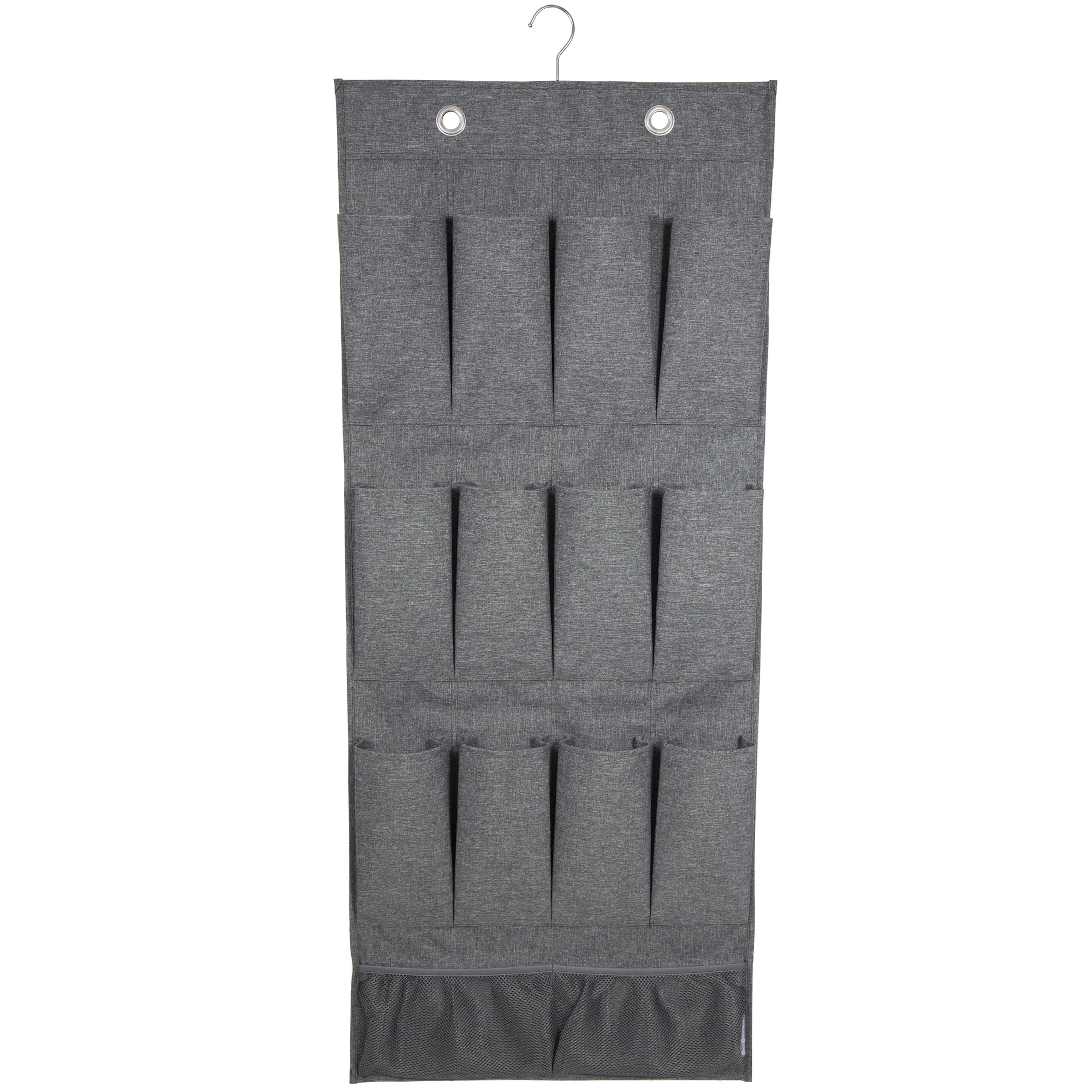 Hanging pocket organizer grey Grå