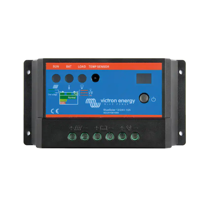 Solcellsregulator Victron BlueSolar PWM-Light 12/24V-10A PWM, Light 12/24V-10A