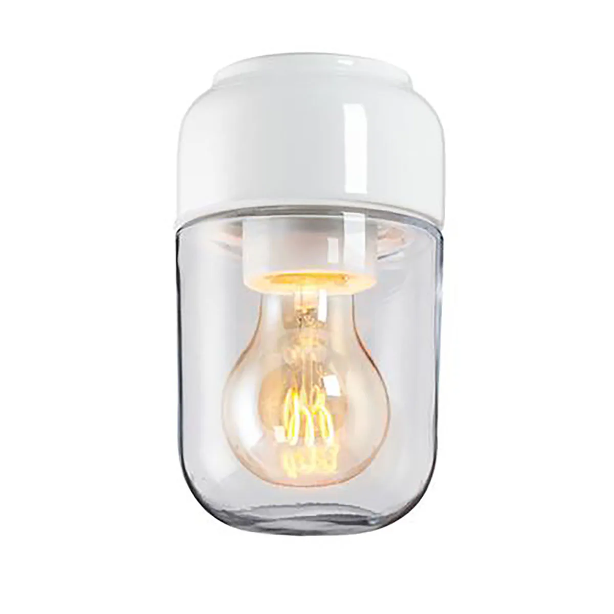 Vägg-/Taklampa Ifö Electric Ohm 100/170 Klar Bastu