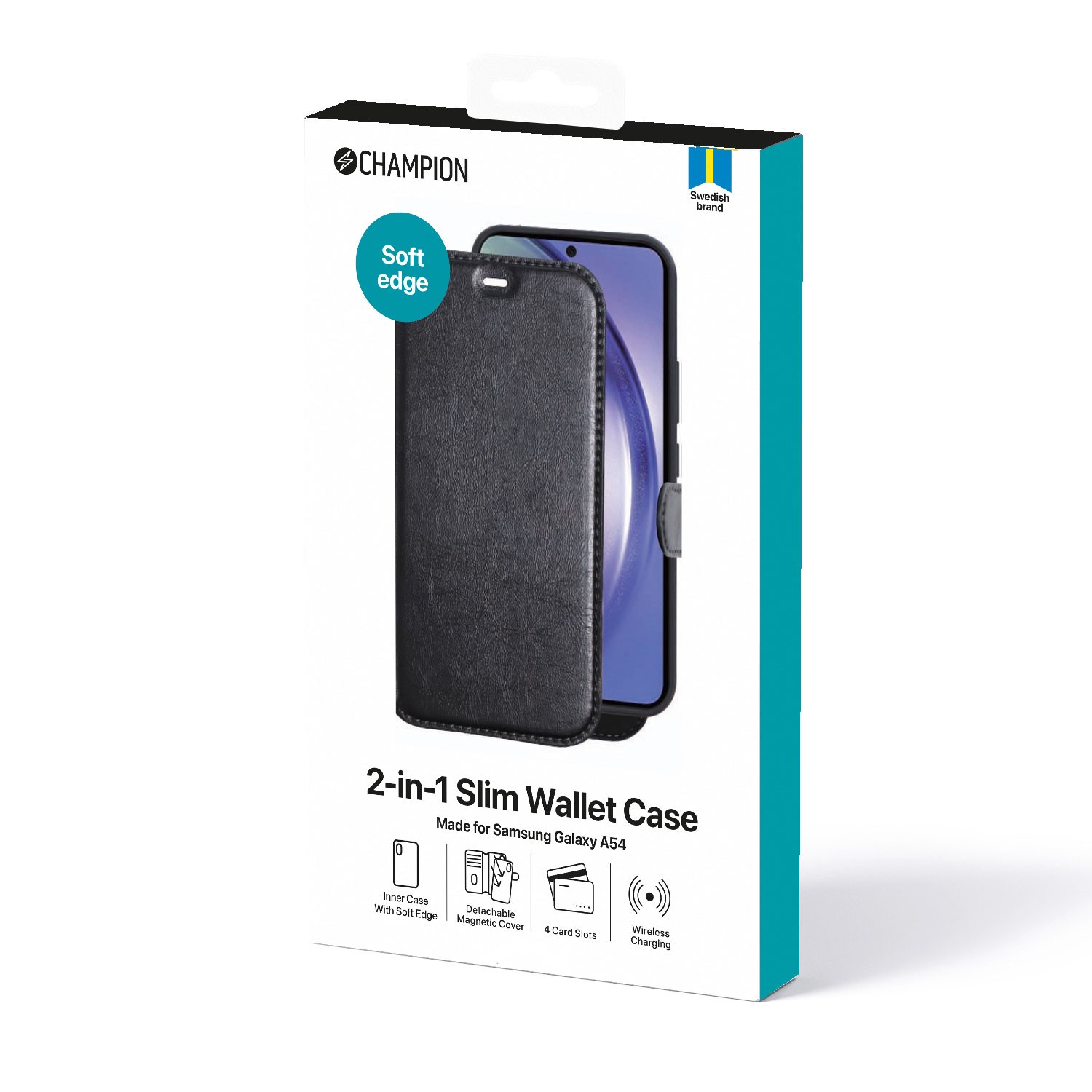 Mobilskal Champion 2-in-1 Slim Wallet Galaxy A54
