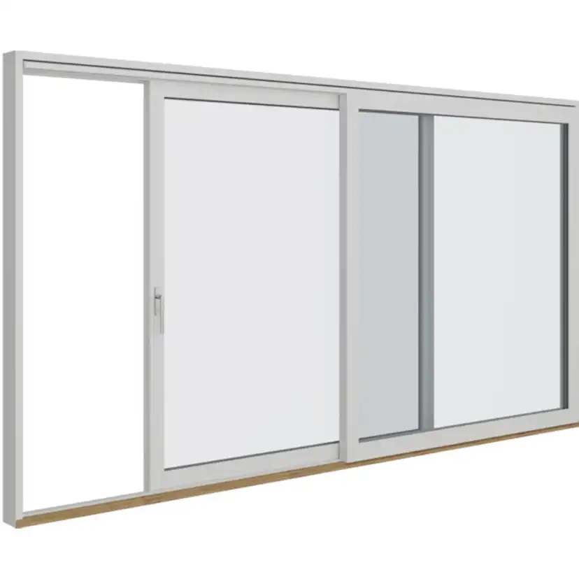 Skjutpartier Elitfönster Aluminium 2-delad