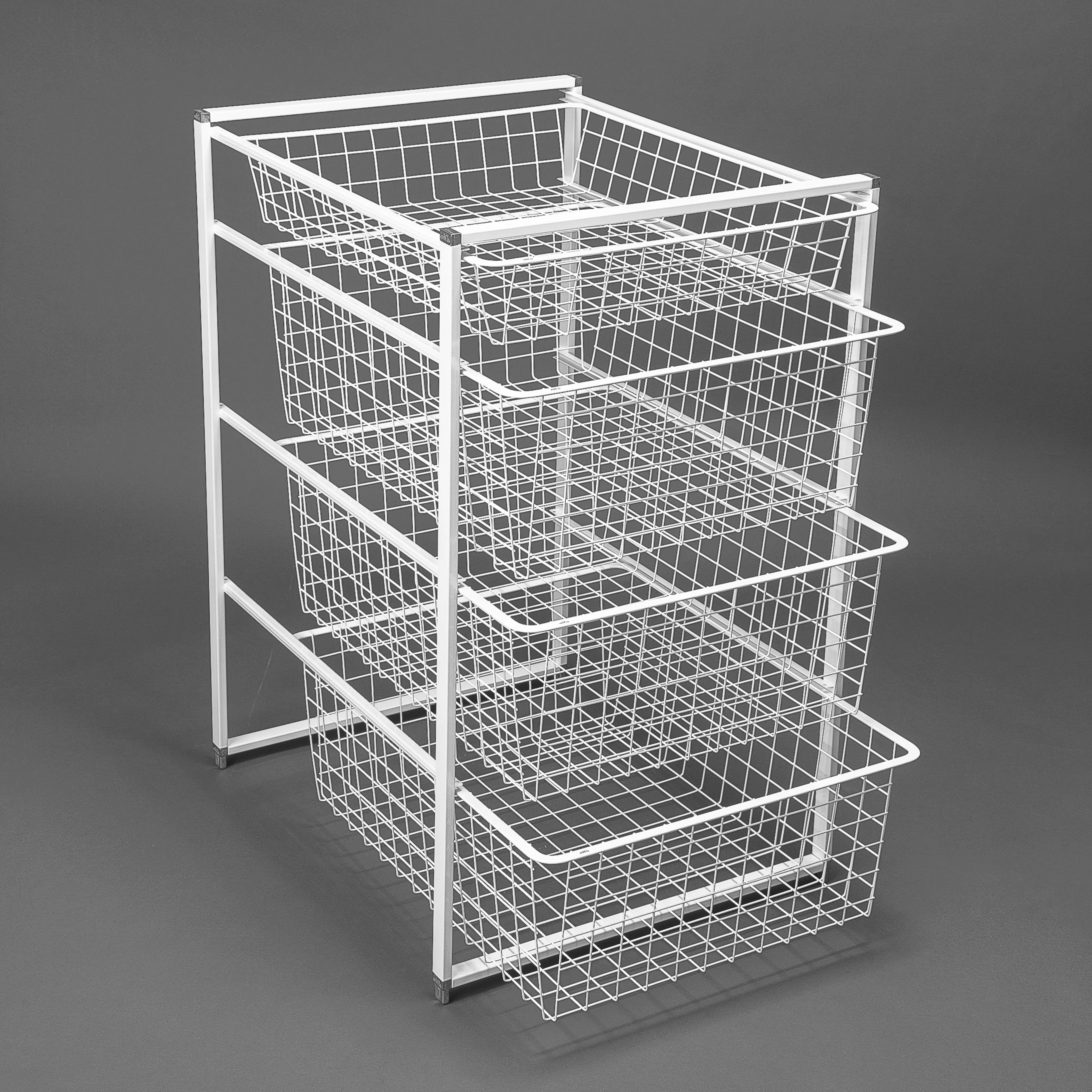 Backstativ Elfa 74/45 med Trådbackar