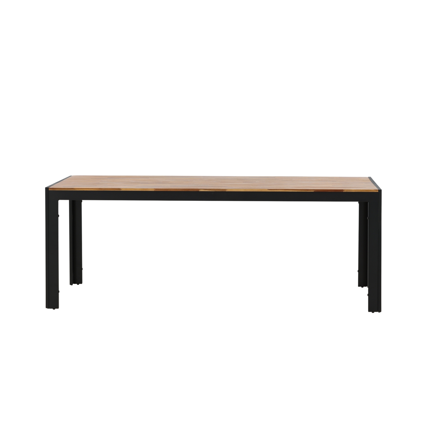Bois Dining table 200*100cm  - Black Legs / Acacia Akacia/Svart