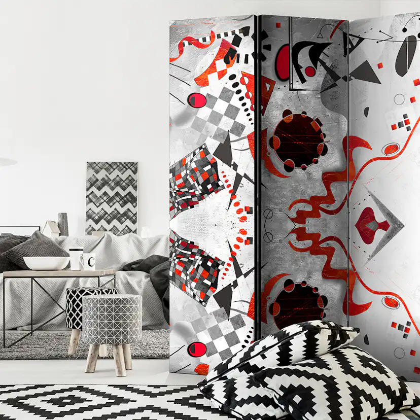 Rumsavdelare Arkiio Geometric Cosmos 135x172 cm