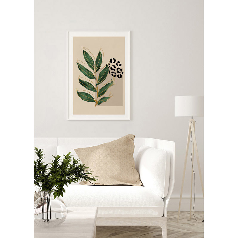 Poster Gallerix Abstract Leaves No2