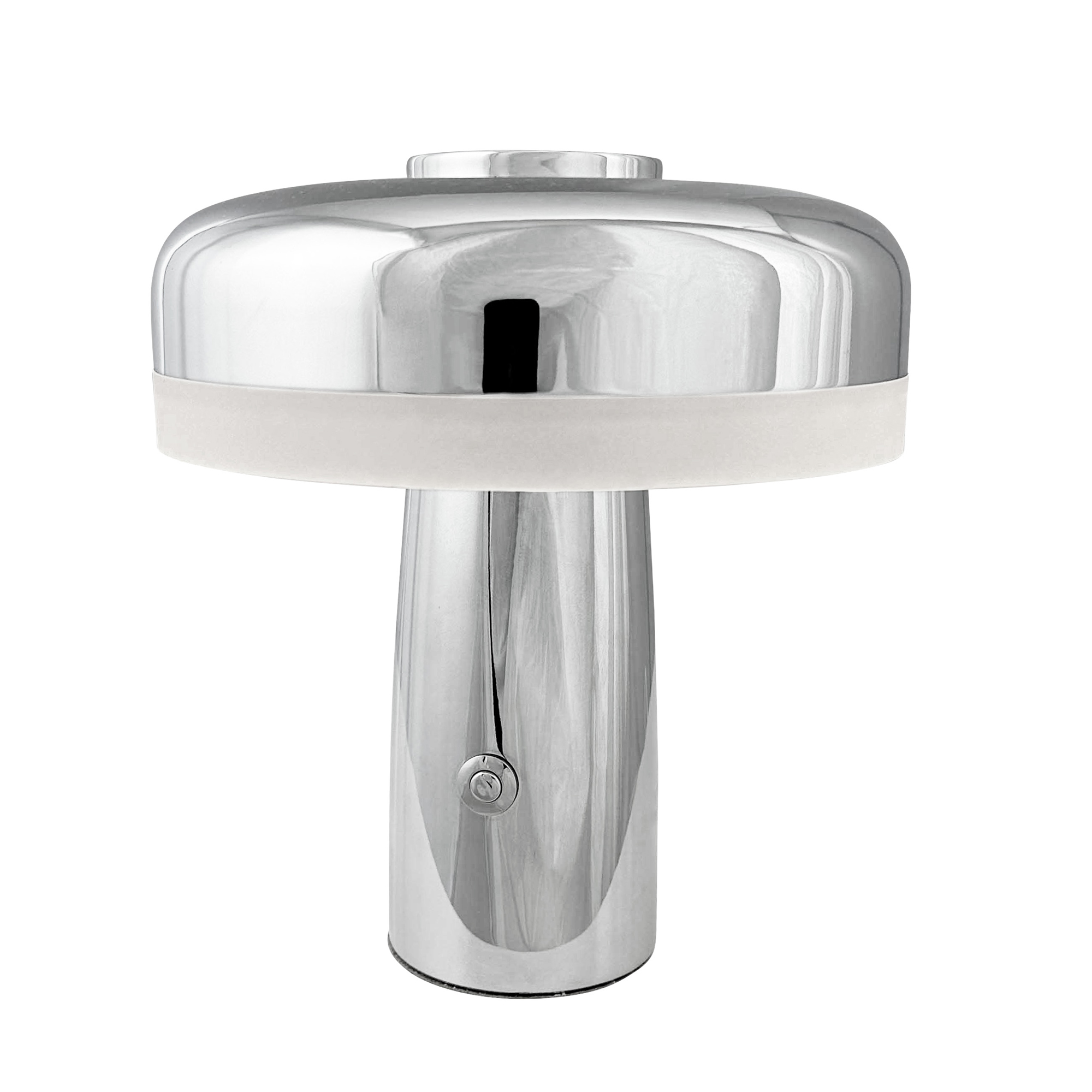 Portabel Bordslampa Dyberg Larsen Porter LED Uppladdningsbar Krom