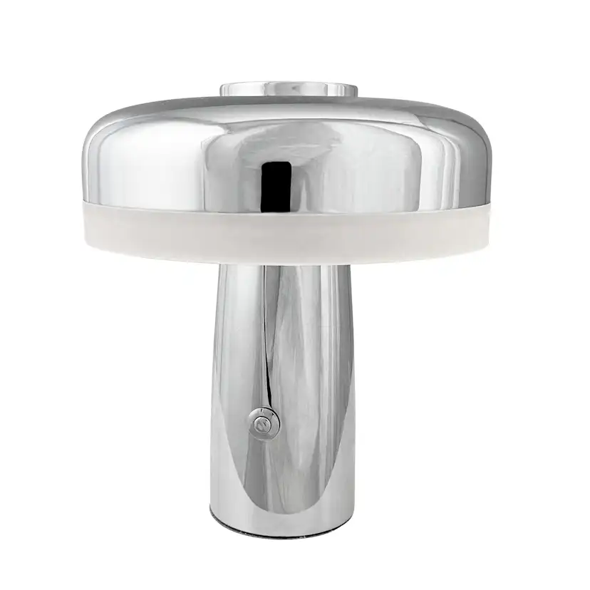 Portabel Bordslampa Dyberg Larsen Porter LED Uppladdningsbar Krom