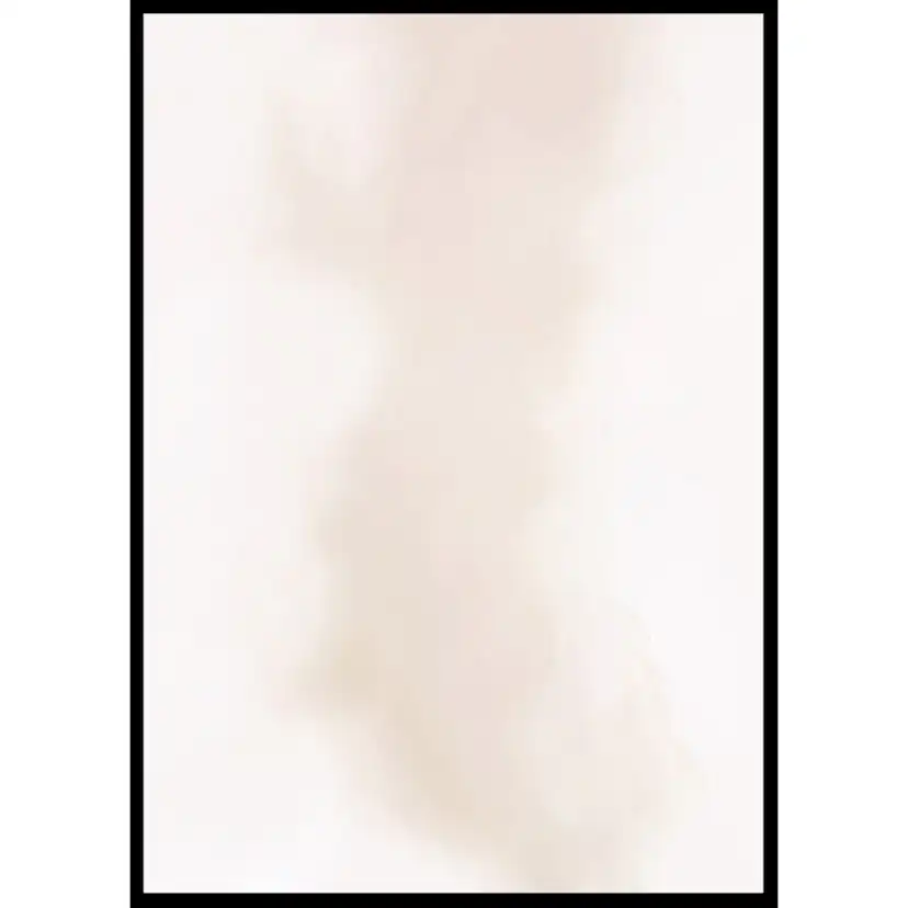Poster Gallerix Watercolor Faded Brown No2